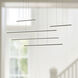 Chute Motion Multi Pendant Ceiling Light in Black